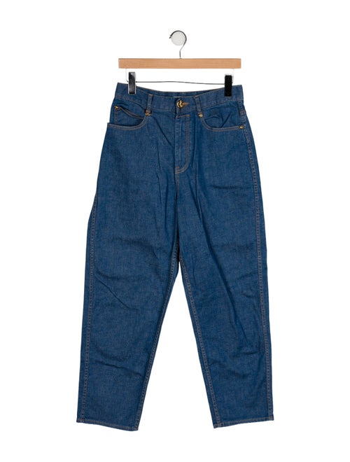 Zimmermann High-Rise Straight Leg Jeans