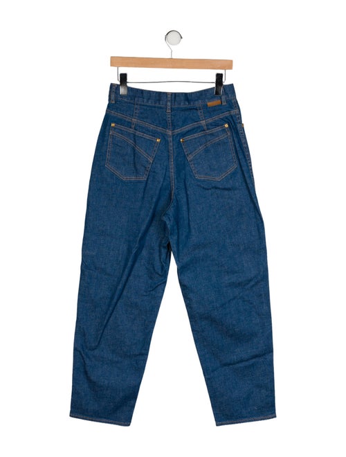 Zimmermann High-Rise Straight Leg Jeans