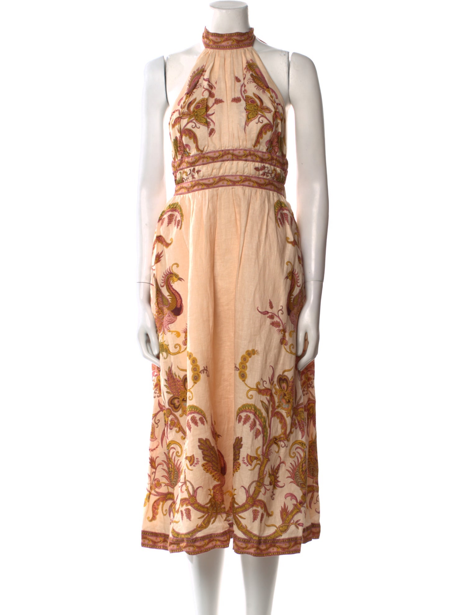 Zimmermann Linen Midi Length Dress