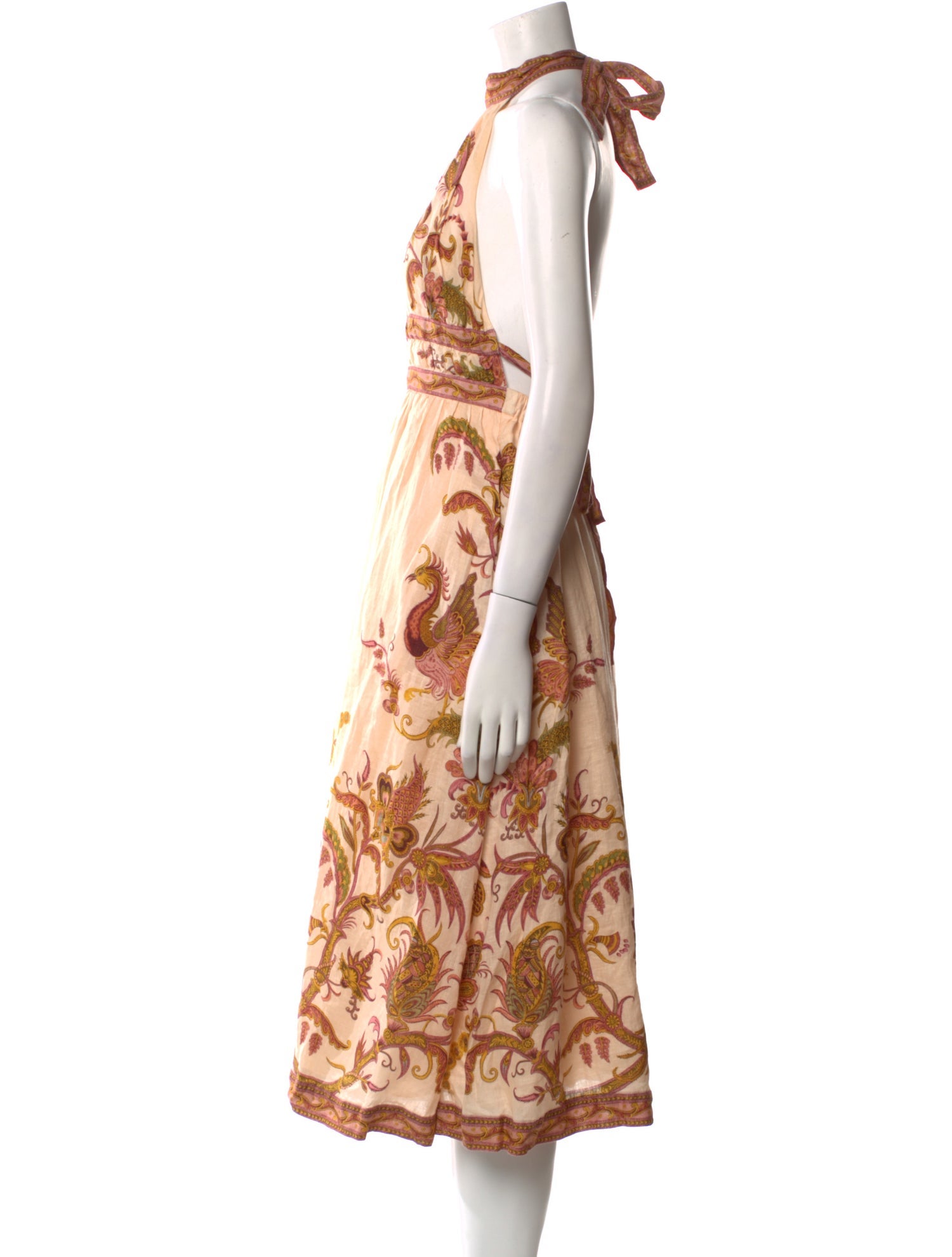 Zimmermann Linen Midi Length Dress