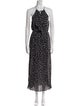 Zimmermann Polka Dot Print Long Dress