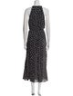 Zimmermann Polka Dot Print Long Dress