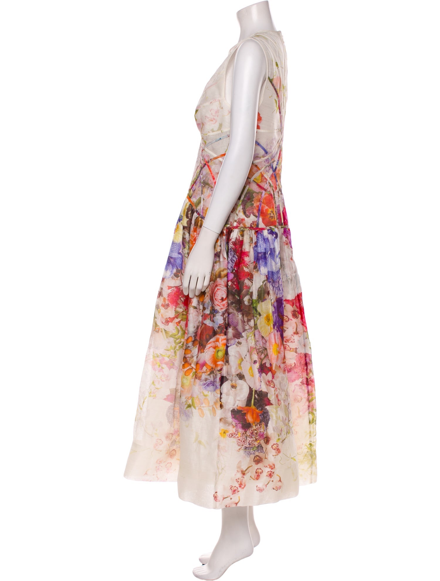 Zimmermann Linen Long Dress