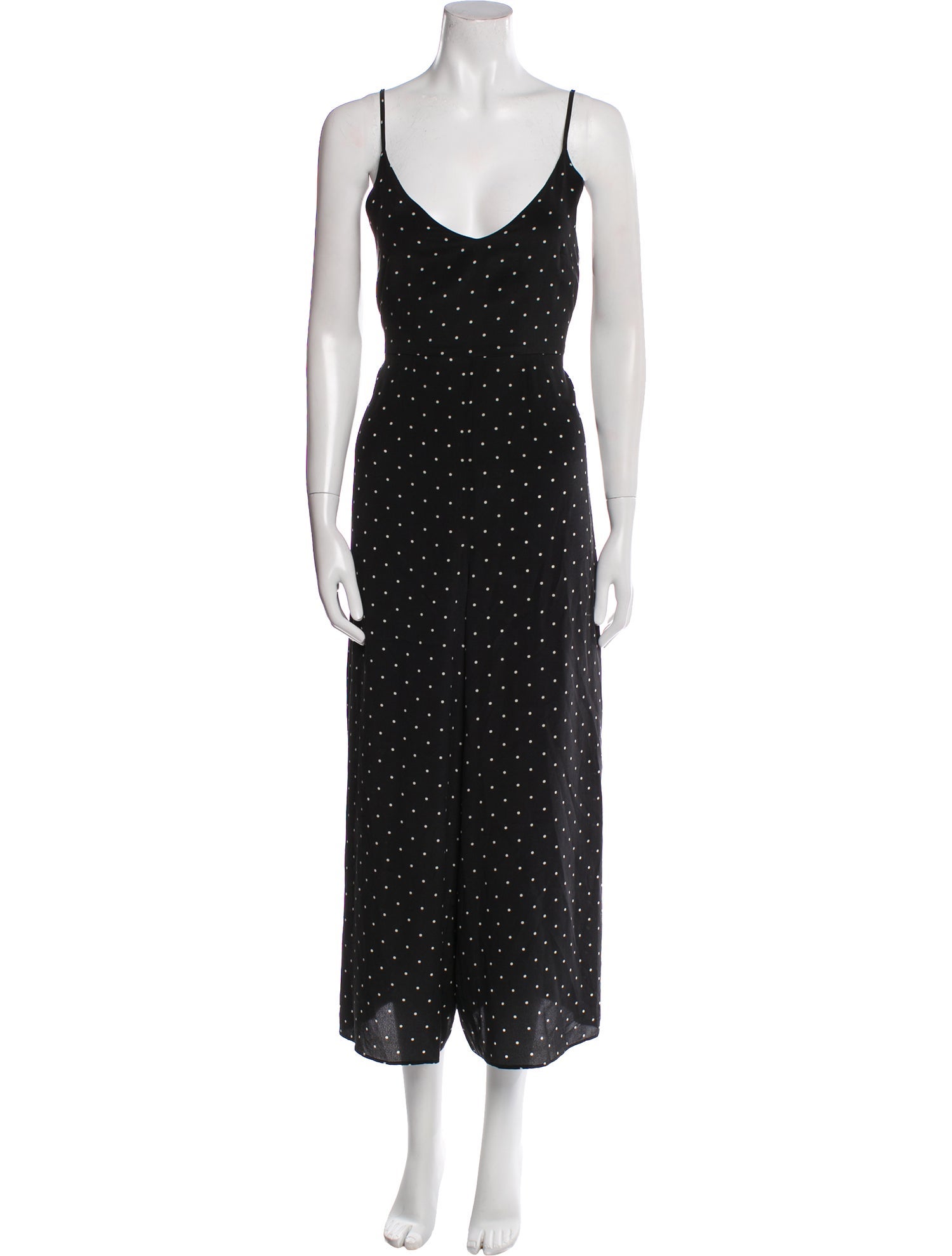 Zimmermann Silk Polka Dot Print Jumpsuit