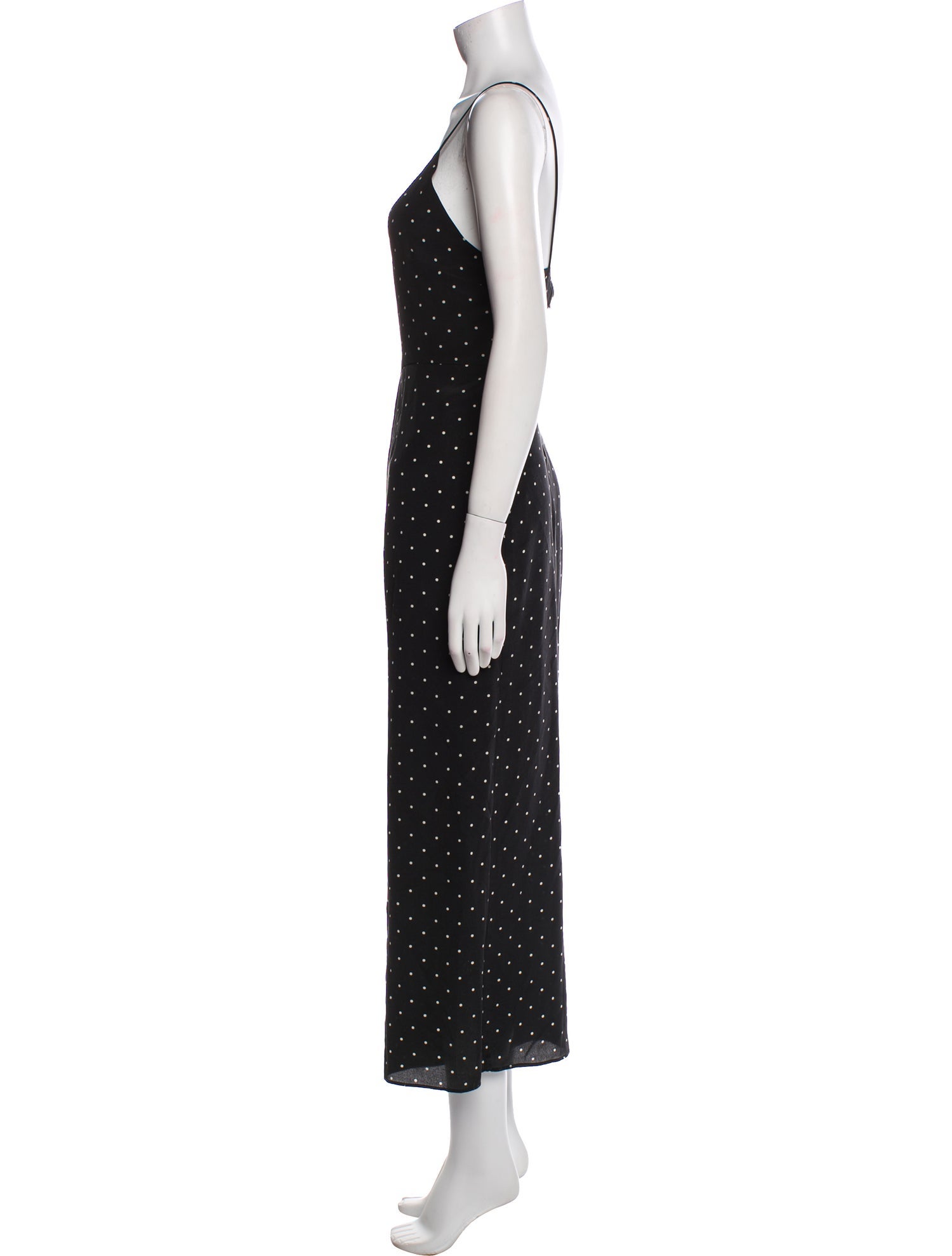 Zimmermann Silk Polka Dot Print Jumpsuit