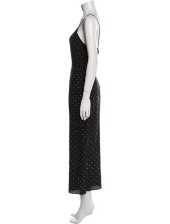 Zimmermann Silk Polka Dot Print Jumpsuit