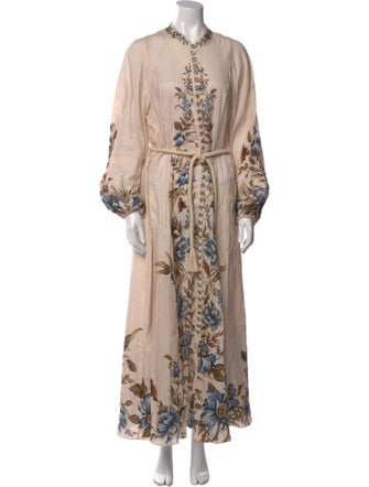 Zimmermann Linen Long Dress