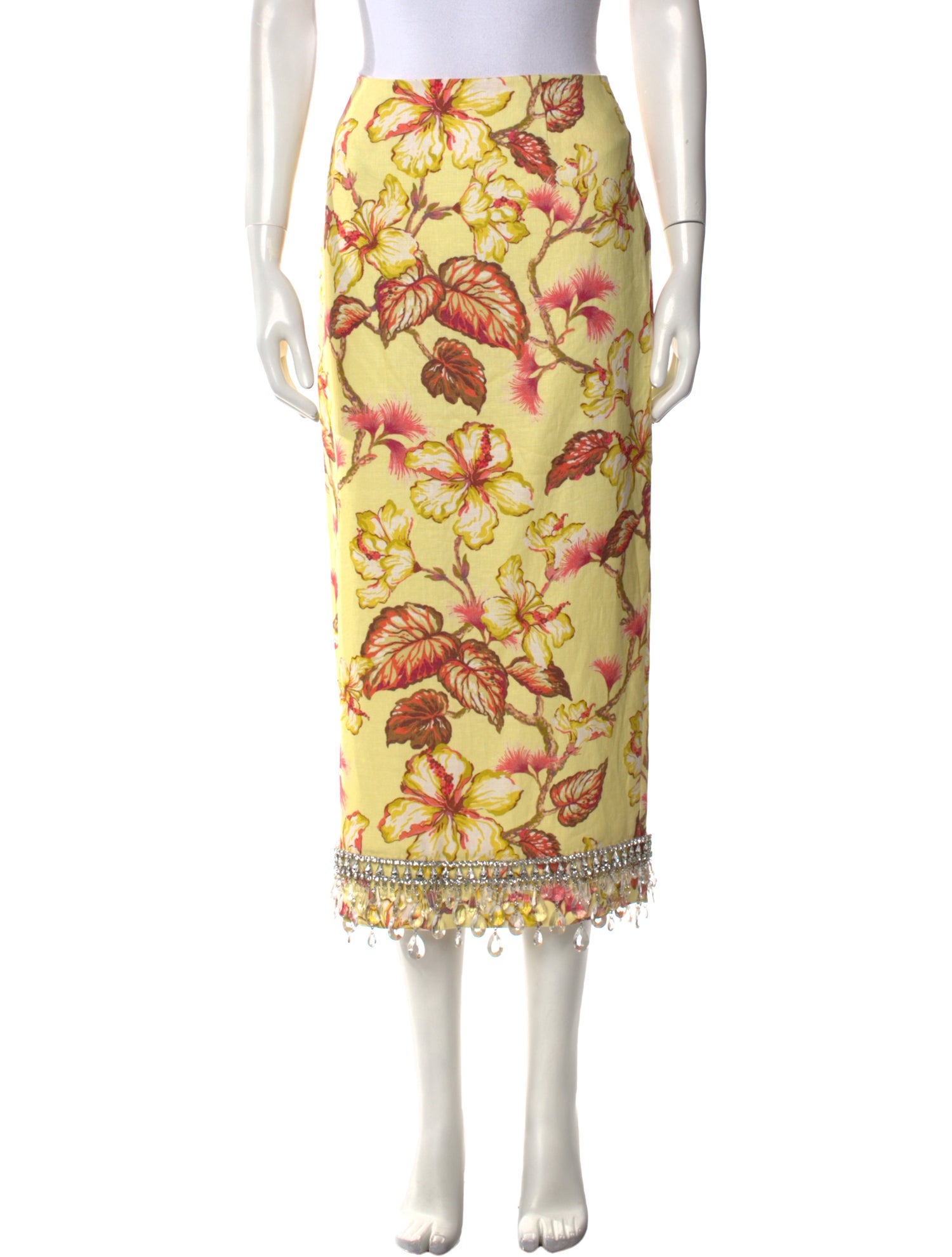 Zimmermann Linen Midi Length Skirt w/ Tags