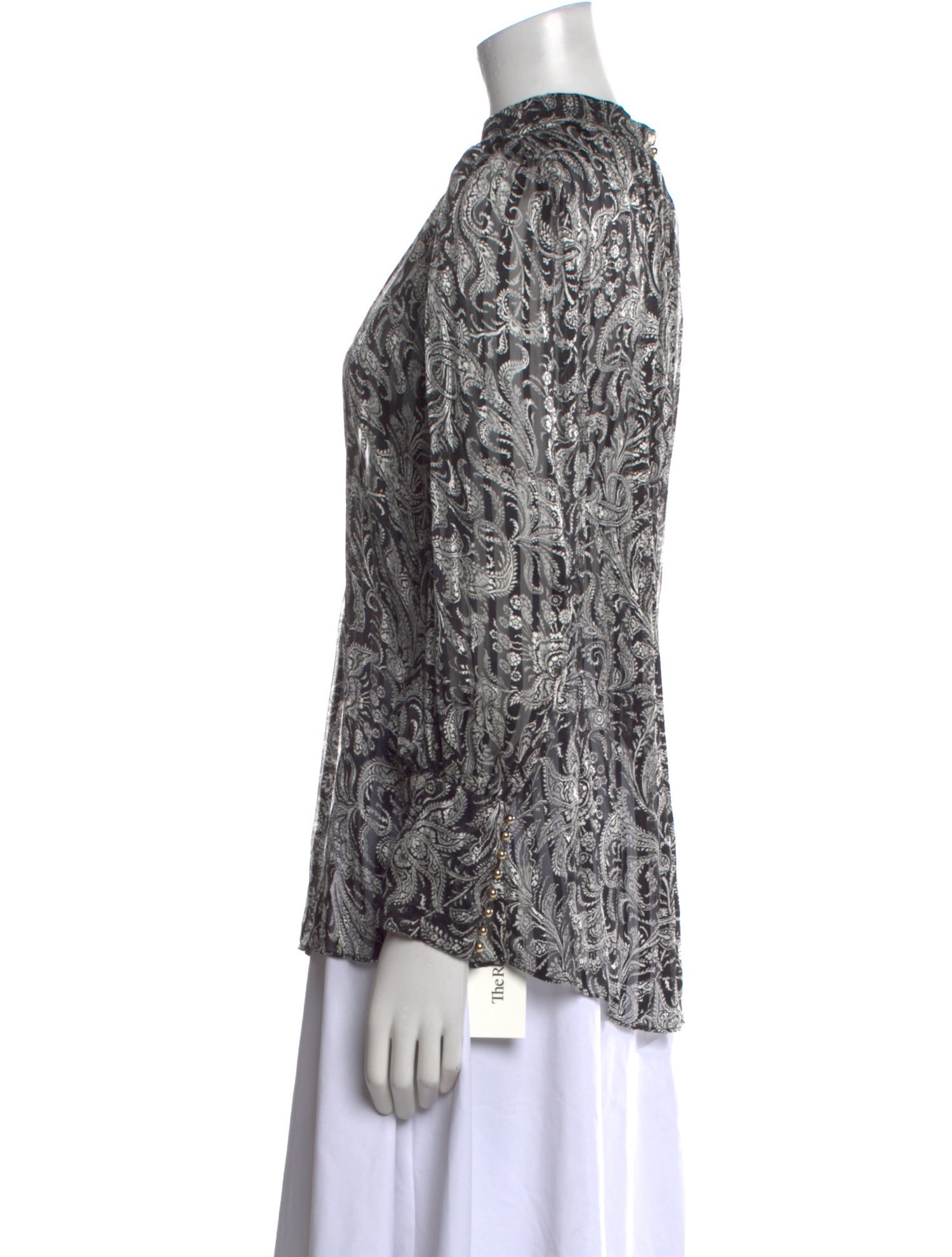 Zimmermann Silk Printed Blouse