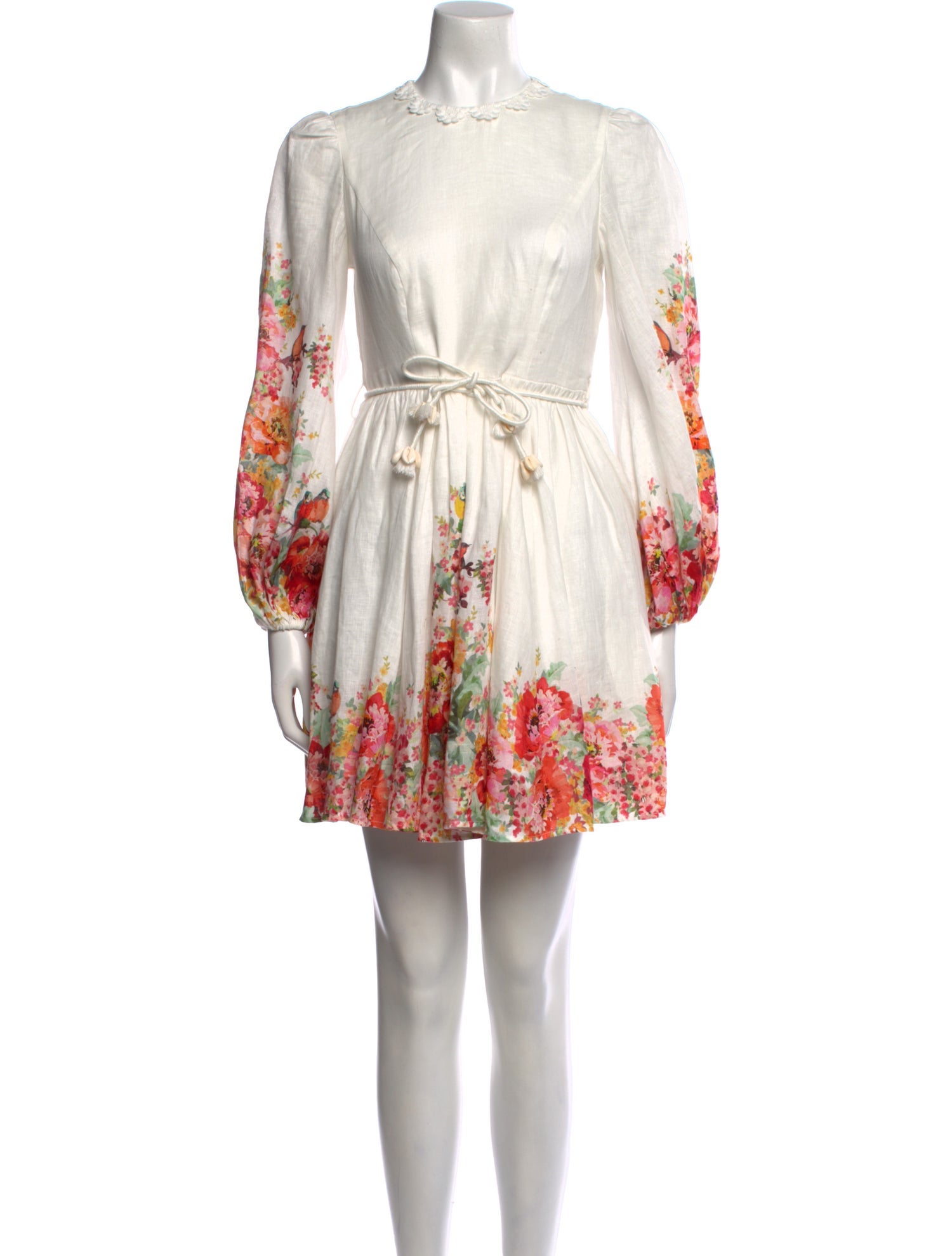 Zimmermann Linen Mini Dress