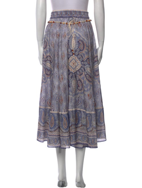 Zimmermann Silk Midi Length Skirt