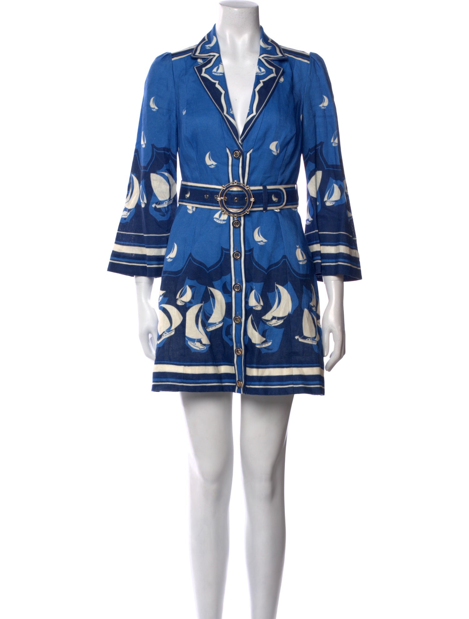 Zimmermann Linen Mini Dress