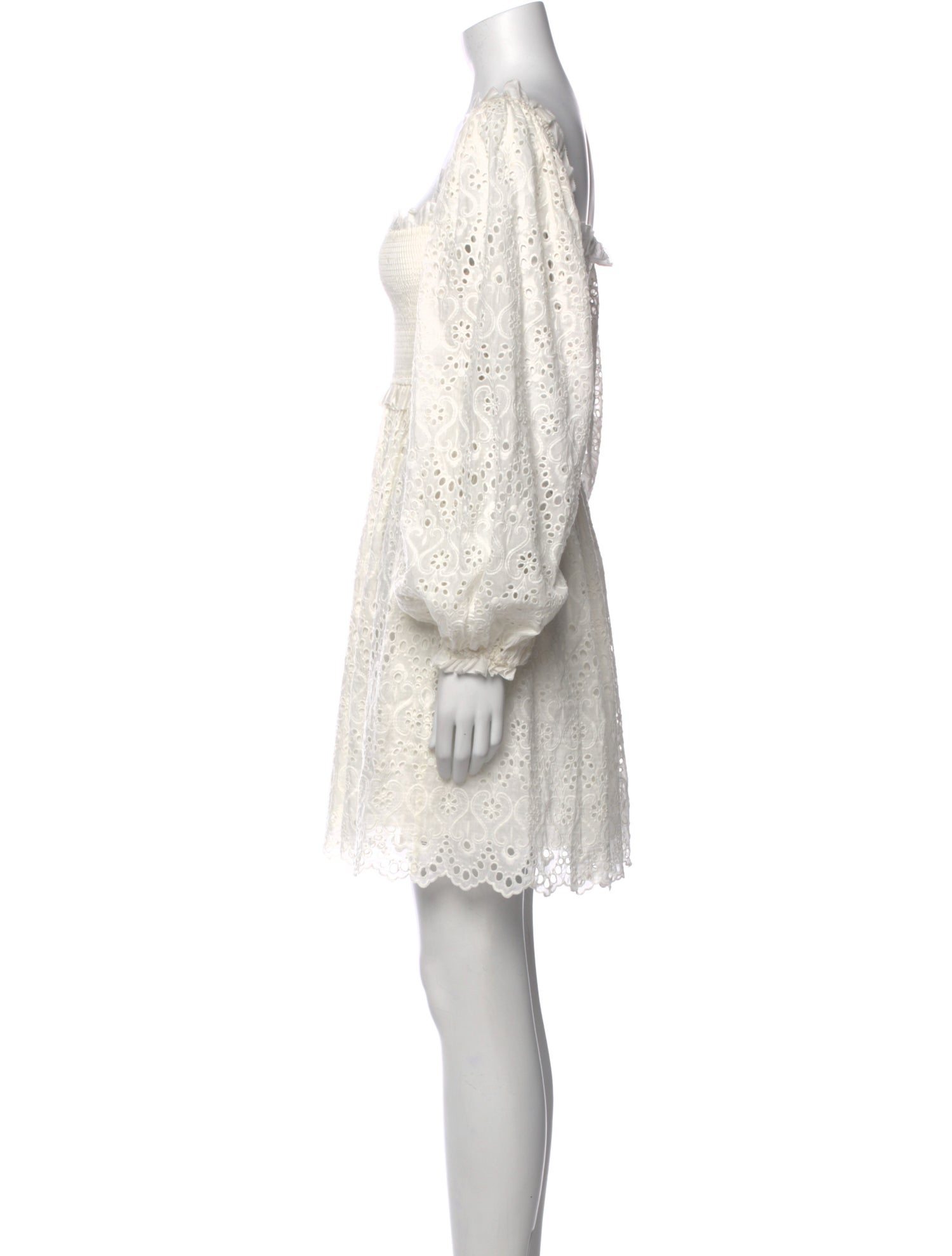 Zimmermann Square Neckline Mini Dress