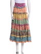 Zimmermann Floral Print Midi Length Skirt