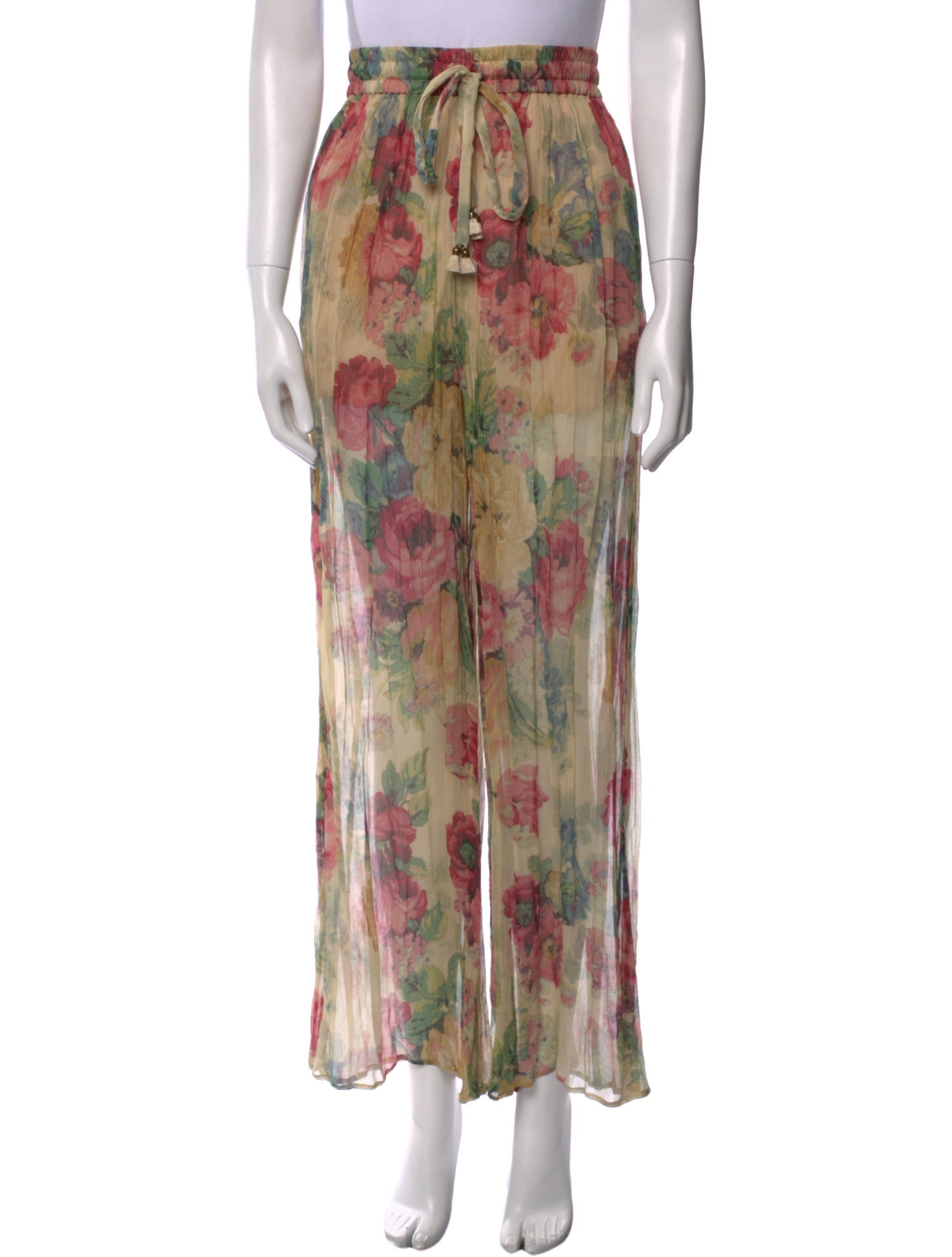 Zimmermann Silk Wide Leg Pants