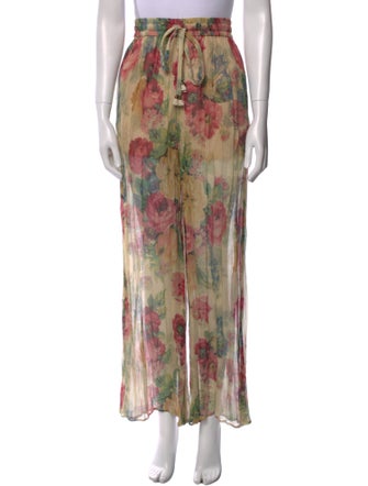 Zimmermann Silk Wide Leg Pants