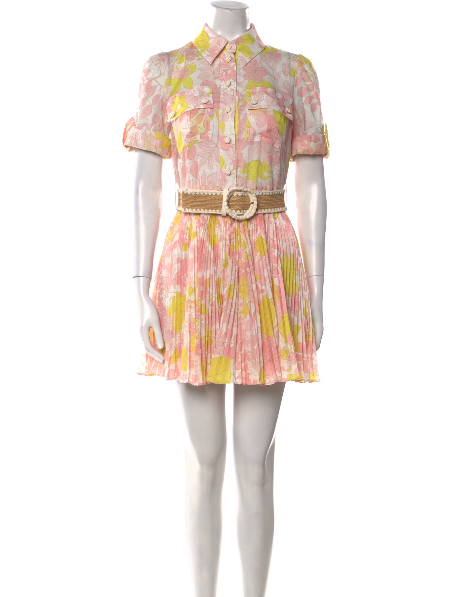 Zimmermann Printed Mini Dress