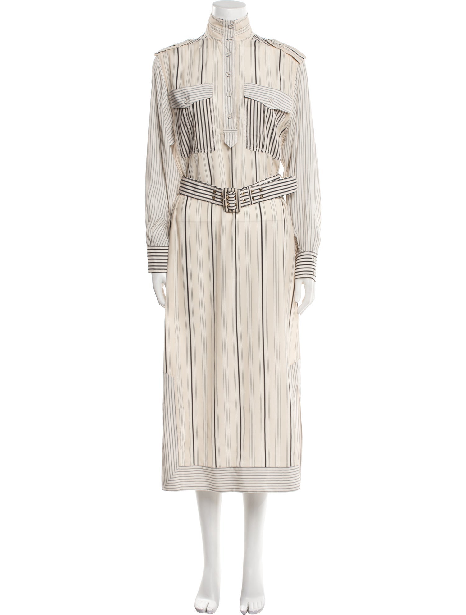 Zimmermann Striped Long Dress