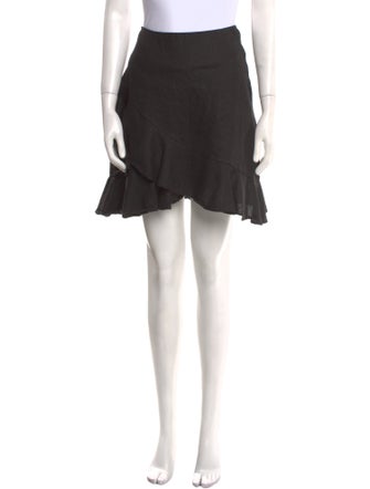 Zimmermann Linen Mini Skirt