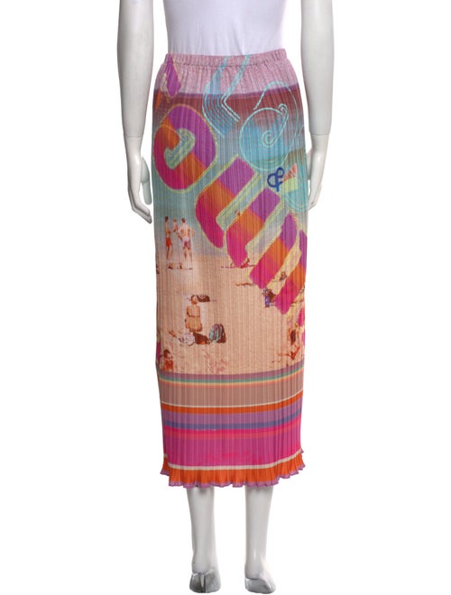 Zimmermann Striped Midi Length Skirt