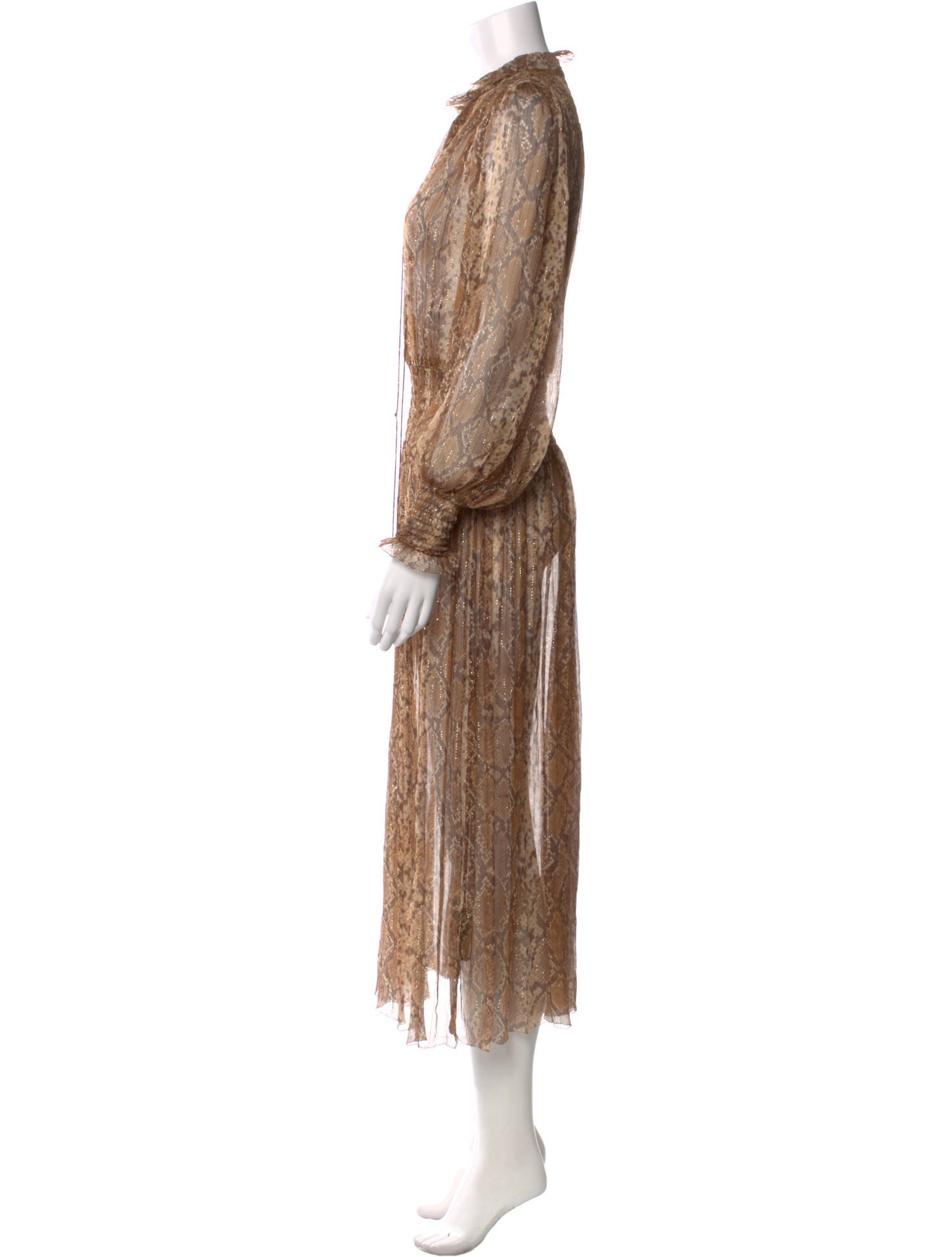 Zimmermann V-Neck Long Dress