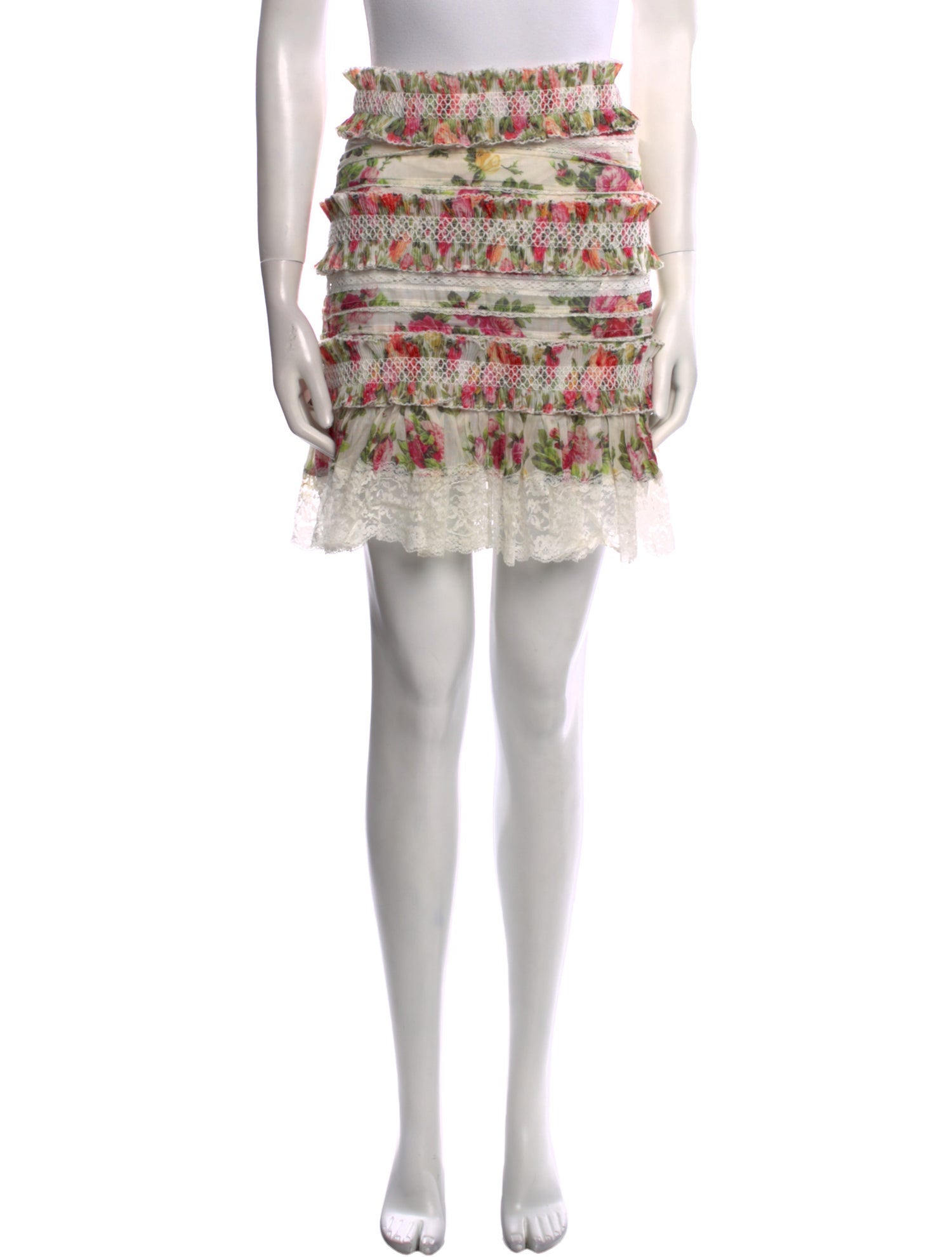 Zimmermann Linen Mini Skirt
