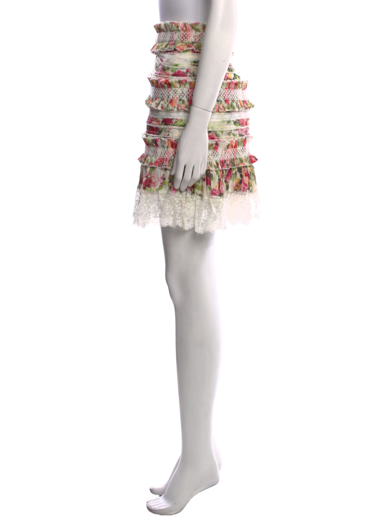 Zimmermann Linen Mini Skirt