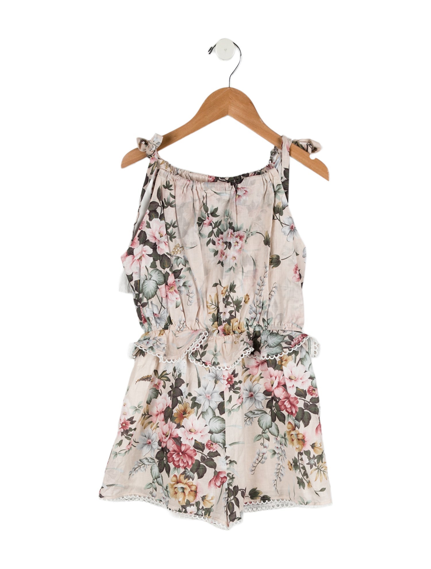 Zimmermann Girls' Aerial Bow Playsuit w/Tags