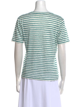 Zimmermann Linen Striped T-Shirt