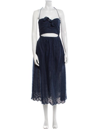 Zimmermann Linen Knee-Length Dress