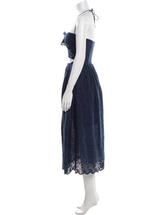 Zimmermann Linen Knee-Length Dress