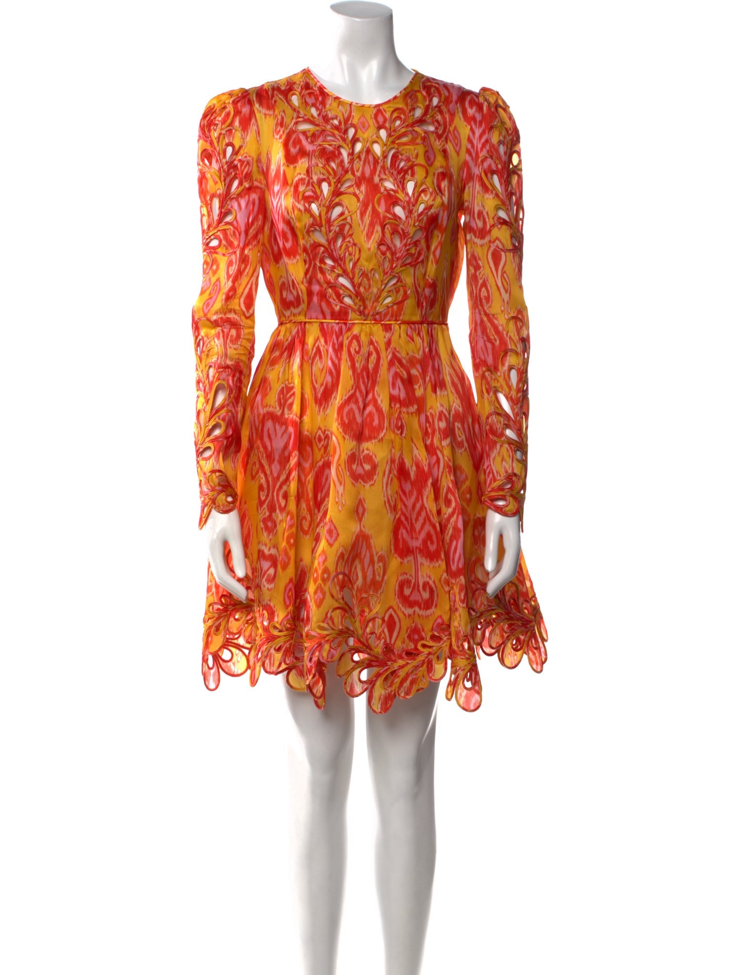 Zimmermann Brightside Rouleaux Knee-Length Dress