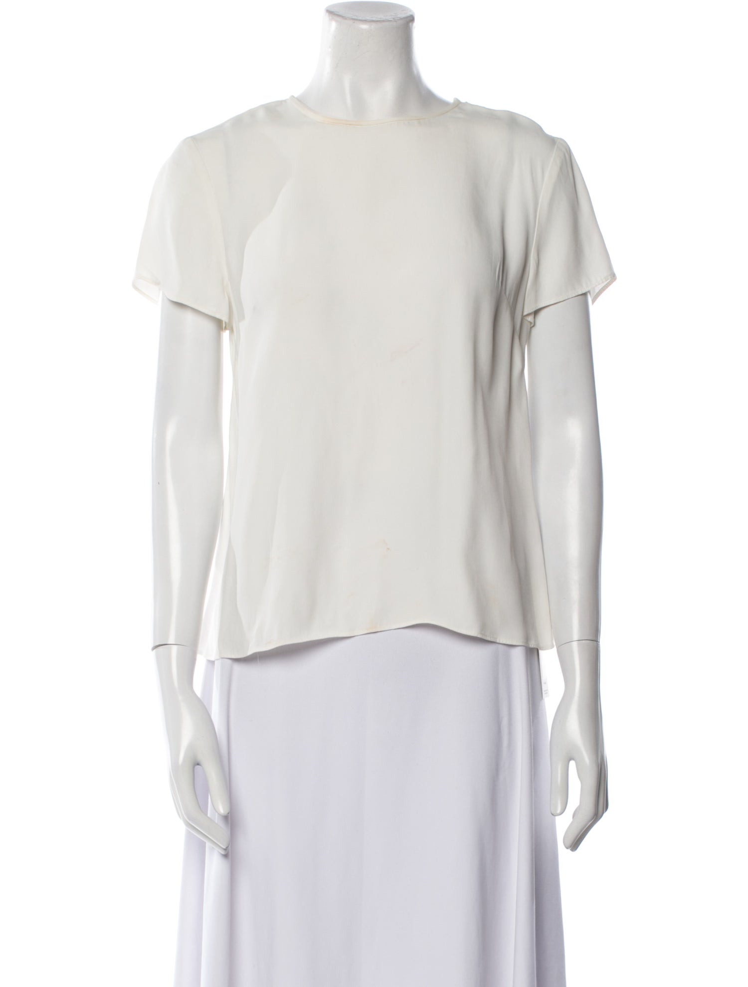 Zimmermann Silk Scoop Neck Blouse