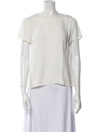 Zimmermann Silk Scoop Neck Blouse