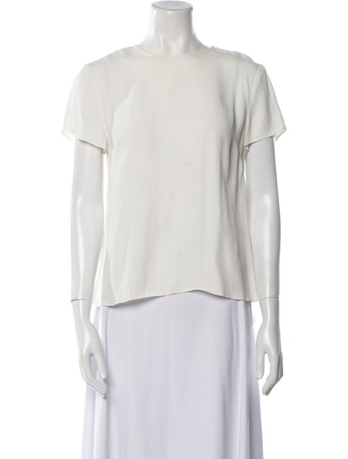 Zimmermann Silk Scoop Neck Blouse