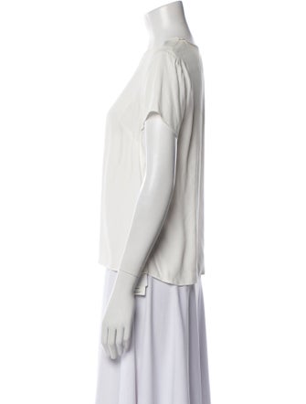 Zimmermann Silk Scoop Neck Blouse