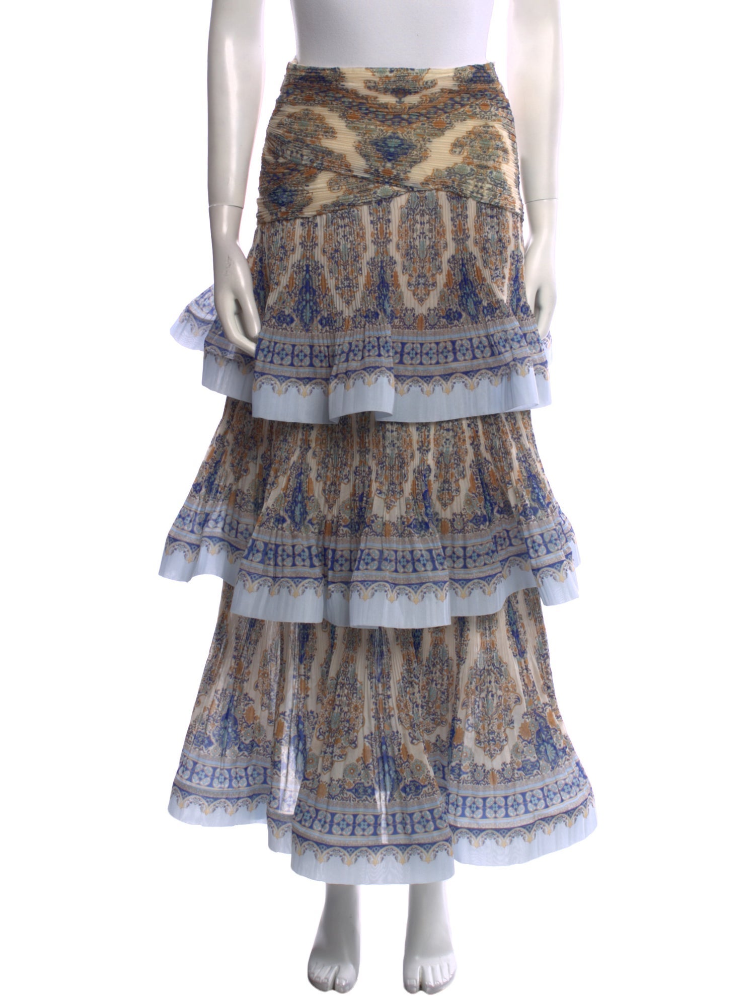 Zimmermann Printed Long Skirt