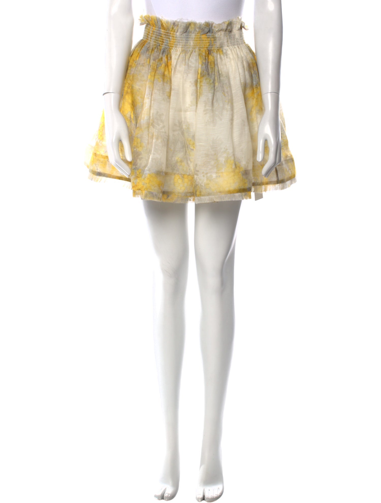 Zimmermann Silk Mini Skirt