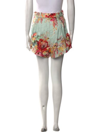 Zimmermann Linen Mini Shorts