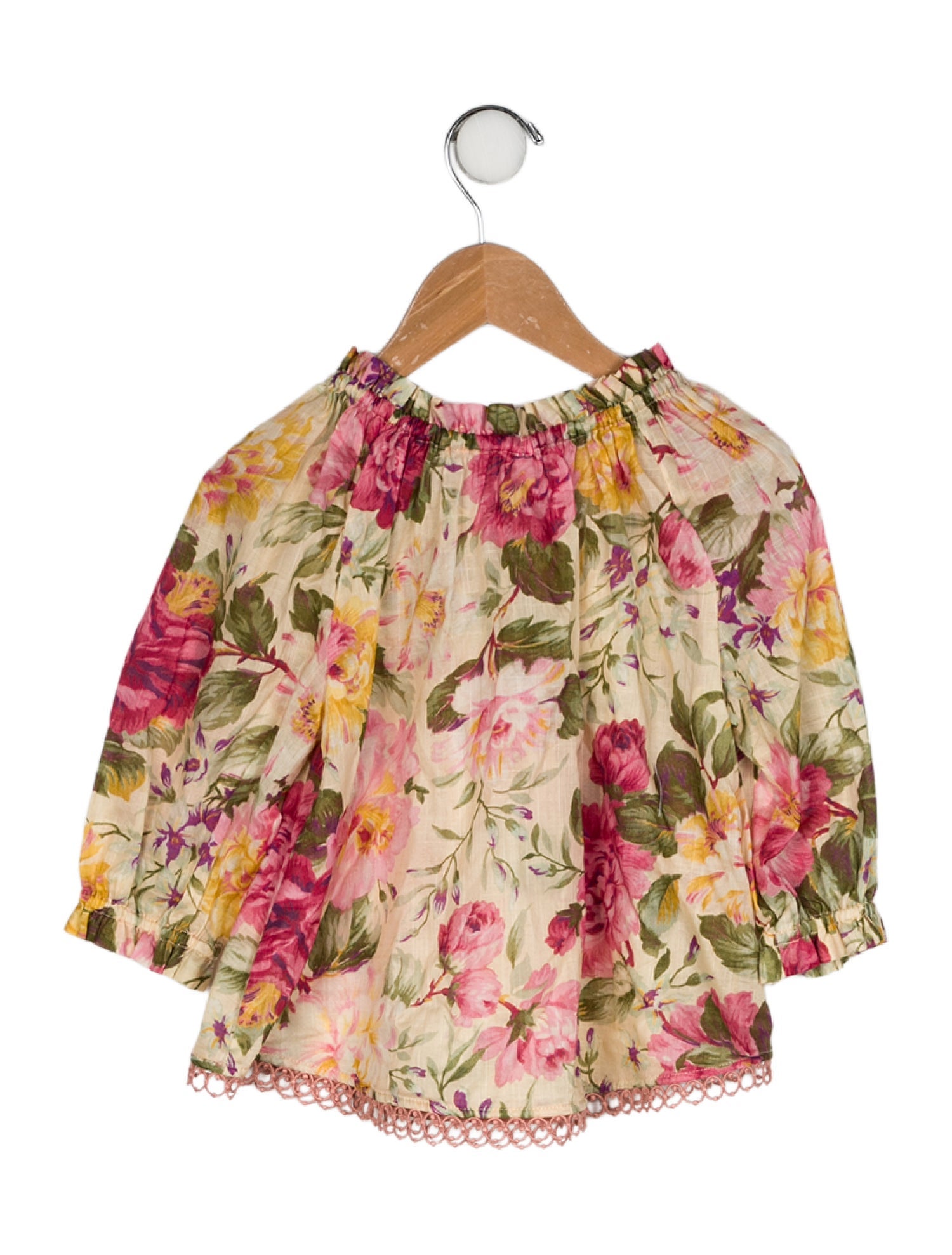 Zimmermann Floral Printed Long Sleeve Top