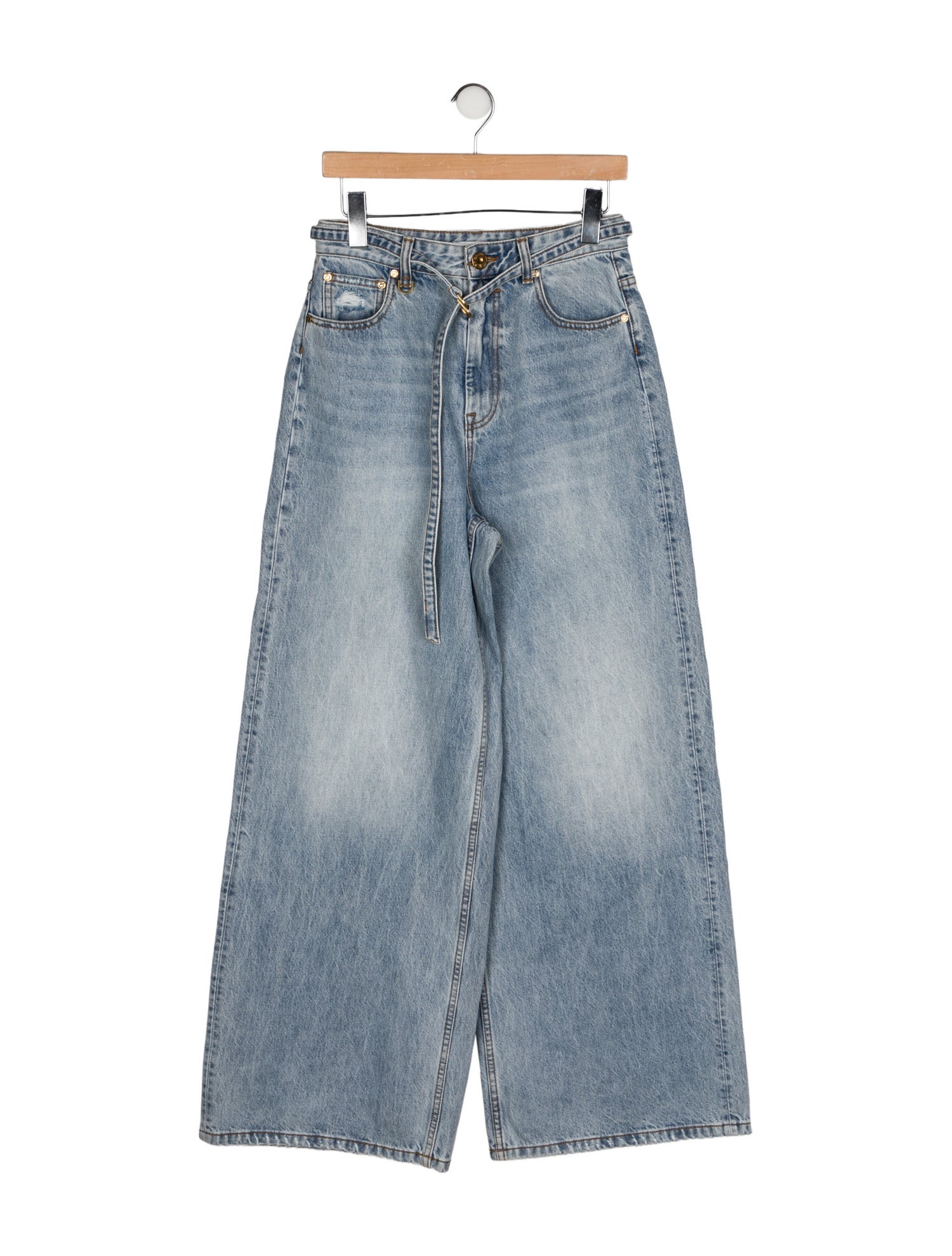 Zimmermann High-Rise Wide Leg Jeans