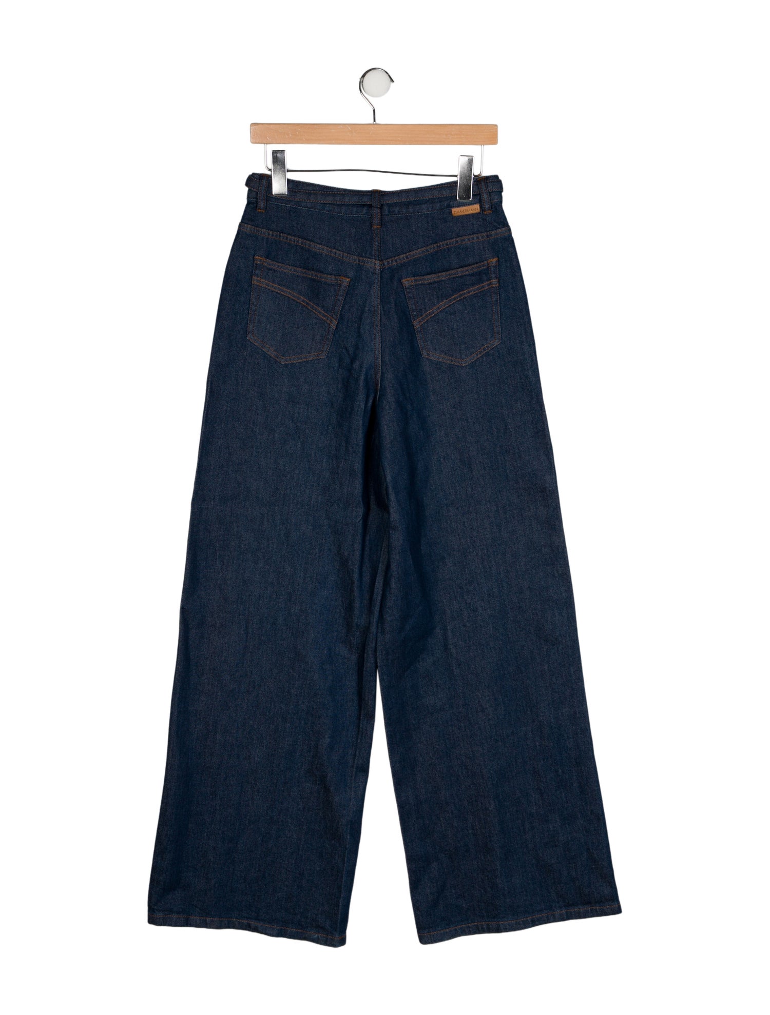 Zimmermann High-Rise Wide Leg Jeans