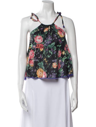 Zimmermann Toddler Girls' Floral Print Sleeveless Top
