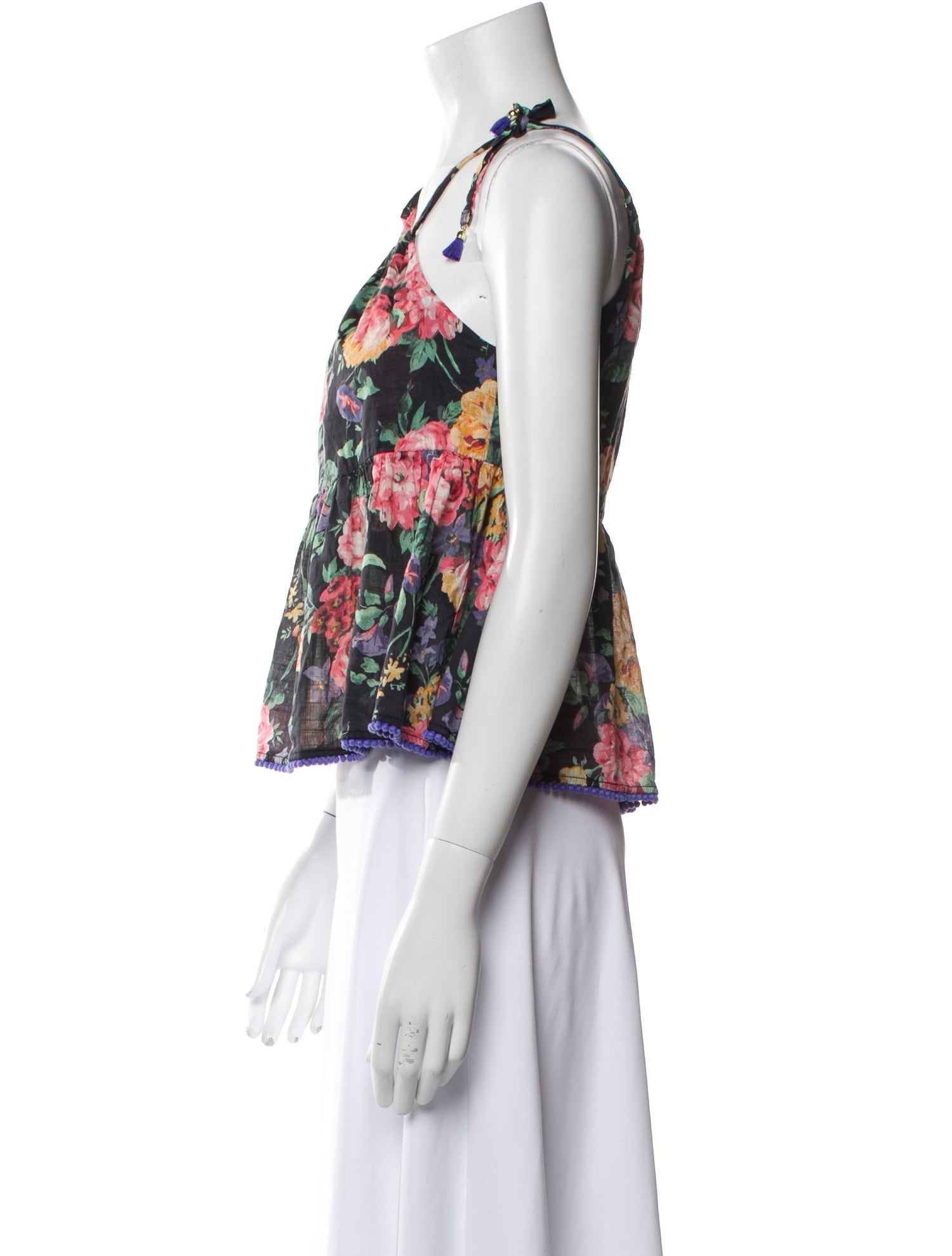 Zimmermann Toddler Girls' Floral Print Sleeveless Top