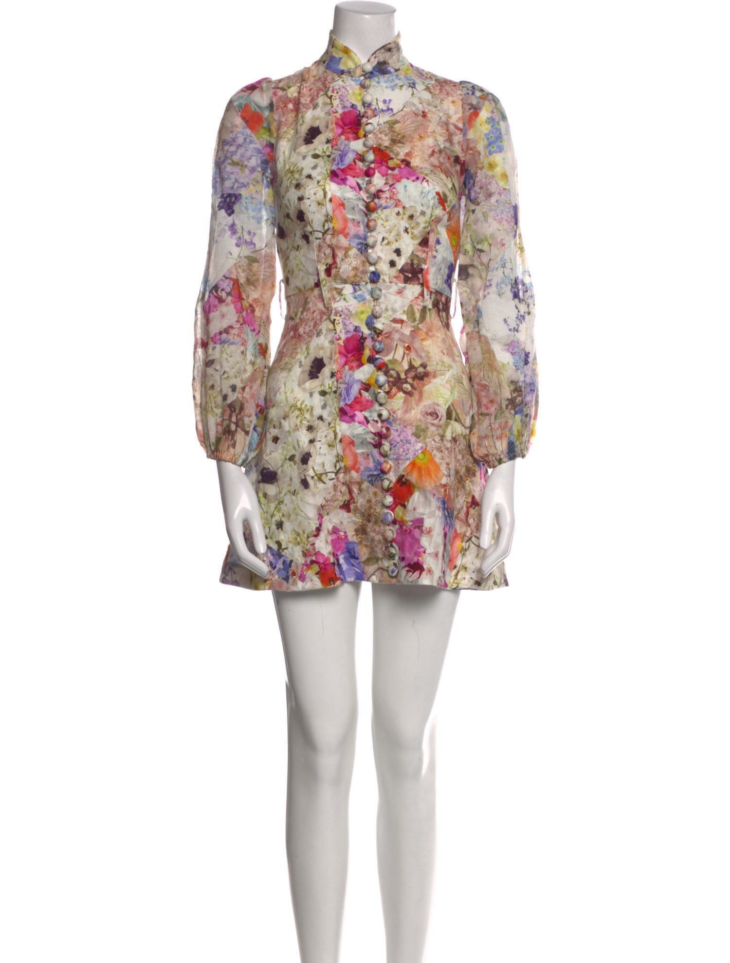 Zimmermann Linen Mini Dress