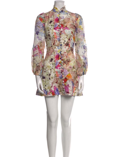 Zimmermann Linen Mini Dress