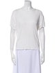 Zimmermann Linen Crew Neck T-Shirt