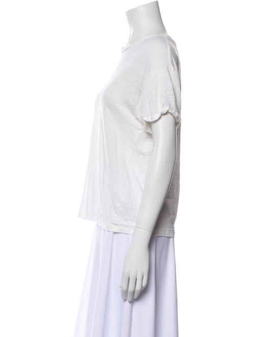 Zimmermann Linen Crew Neck T-Shirt