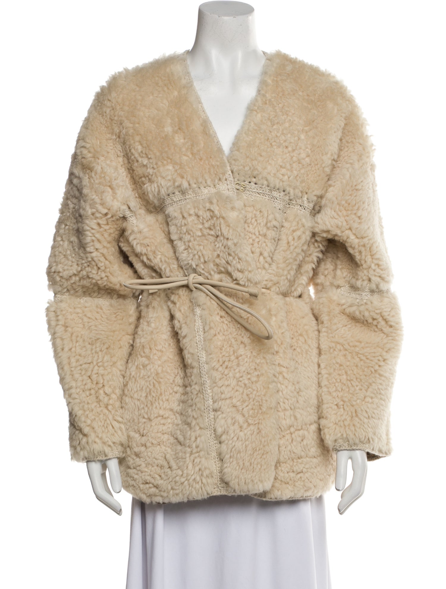 Zimmermann Lambskin Faux Fur Coat
