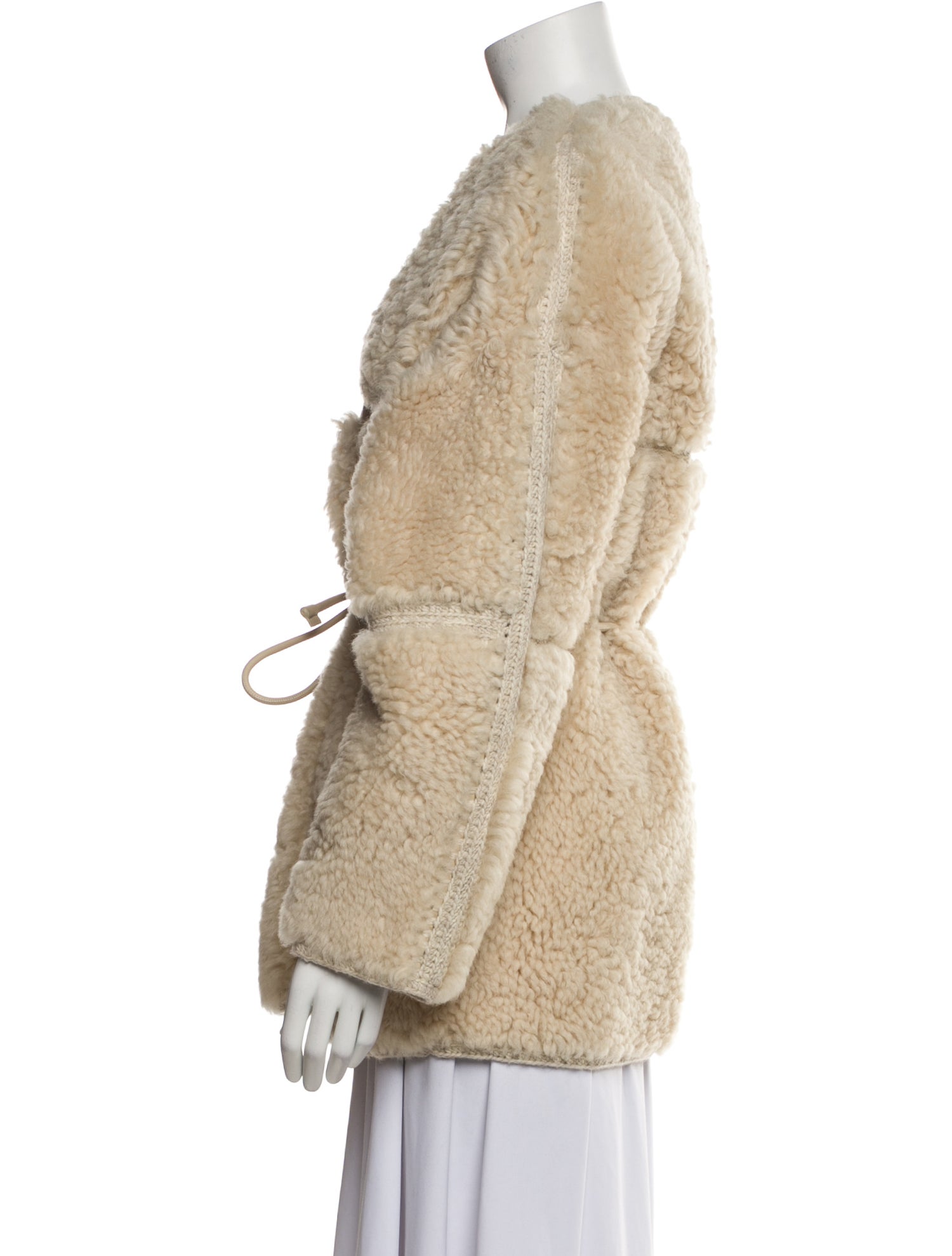 Zimmermann Lambskin Faux Fur Coat